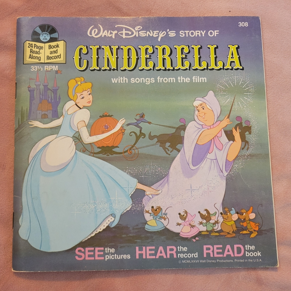 Walt Disney's Cinderella Storybook and Record